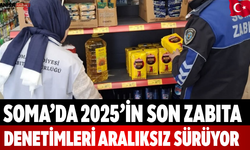Soma’da 2025’in Son Zabıta Denetimleri Aralıksız Sürüyor