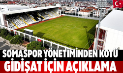 Somaspor Yönetiminden Kötü Gidişat İçin Açıklama