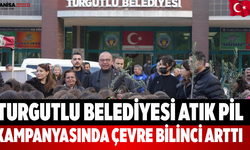 Turgutlu Belediyesi Atık Pil Kampanyasında Çevre Bilinci