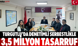 Turgutlu’da denetimli serbestlikle 3,5 milyon tasarruf