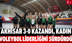 Akhisar 3-0 Kazandı, Kadın Voleybol Liderliğini Sürdürdü