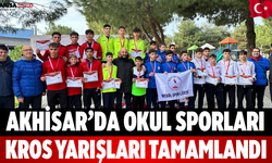 Akhisar’da Okul Sporları Kros Yarışları Tamamlandı