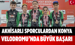 Akhisarlı Sporculardan Konya Velodromu’nda Büyük Başarı