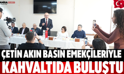 Çetin Akın Basın Emekçileriyle Kahvaltıda Buluştu