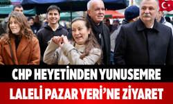 CHP Heyetinden Yunusemre Laleli Pazar Yeri’ne Ziyaret