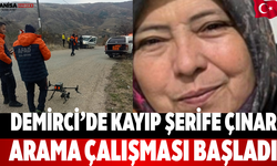 Demirci’de Kayıp Şerife Çınar Arama Çalışması Başladı