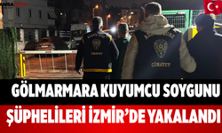 Gölmarmara Kuyumcu Soygunu Şüphelileri İzmir’de Yakalandı
