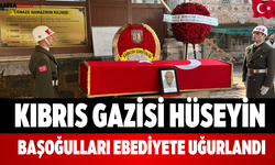 Kıbrıs Gazisi Hüseyin Başoğulları Ebediyete Uğurlandı