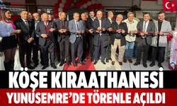 Köşe Kıraathanesi Yunusemre’de Törenle Açıldı