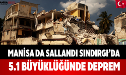 Manisa Da Sallandı Sındırgı’da 5.1 Büyüklüğünde Deprem