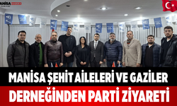 Manisa Şehit Aileleri ve Gaziler Derneğinden Parti Ziyareti