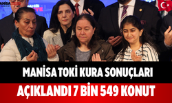 Manisa TOKİ Kura Sonuçları Açıklandı 7 Bin 549 Konut