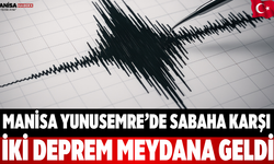 Manisa Yunusemre’de Sabaha Karşı İki Deprem Meydana Geldi
