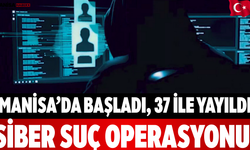 Manisa’da Başladı, 37 İle Yayıldı Siber Suç Operasyonu