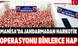 Manisa’da Jandarmadan Narkotik Operasyonu Binlerce Hap