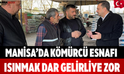 Manisa’da kömürcü esnafı Isınmak dar gelirliye zor