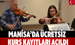 Manisa’da Ücretsiz Kurs Kayıtları Açıldı