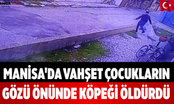 Manisa'da Vahşet Çocukların Gözü Önünde Köpeği Öldürdü