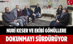 Nuri Keser ve Ekibi Gönüllere Dokunmayı Sürdürüyor