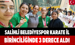 Salihli Belediyespor Karate İl Birinciliğinde 3 Derece Aldı