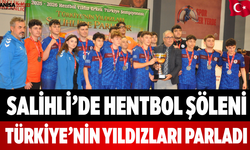 Salihli’de Hentbol Şöleni Türkiye’nin Yıldızları Parladı