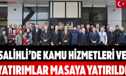 Salihli’de Kamu Hizmetleri ve Yatırımlar Masaya Yatırıldı
