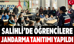 Salihli’de Öğrencilere Jandarma Tanıtımı Yapıldı