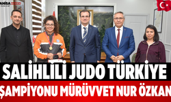 Salihlili Judo Türkiye Şampiyonu Mürüvvet Nur Özkan
