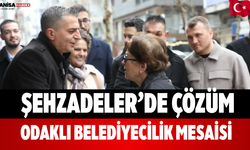 Şehzadeler’de Çözüm Odaklı Belediyecilik Mesaisi