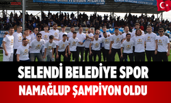 Selendi Belediye Spor Namağlup Şampiyon Oldu