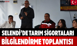 Selendi’de Tarım Sigortaları Bilgilendirme Toplantısı