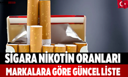 Sigara Nikotin Oranları  Markalara Göre Güncel Liste