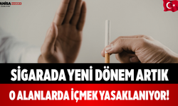 Sigarada Yeni Dönem Artık O Alanlarda İçmek Yasaklanıyor!