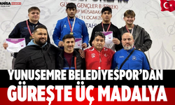 Yunusemre Belediyespor’dan Güreşte Üç Madalya