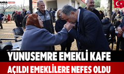 Yunusemre Emekli Kafe Açıldı Emeklilere Nefes Oldu
