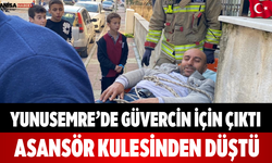 Yunusemre’de Güvercin İçin Çıktı, Asansör Kulesinden Düştü