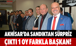 Akhisar'da Sandıktan Sürpriz Çıktı 1 Oy Farkla Başkan!