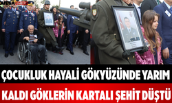 Çocukluk Hayali Gökyüzünde Yarım Kaldı Göklerin Kartalı Şehit Düştü