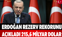 Erdoğan Rezerv Rekorunu Açıkladı 215,6 Milyar Dolar