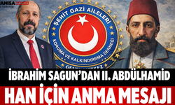 İbrahim Sagun’dan II. Abdülhamid Han İçin Anma Mesajı