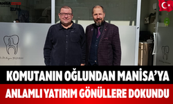 Komutanın Oğlundan Manisa’ya Anlamlı Yatırım Gönüllere Dokundu