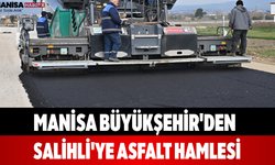 Manisa Büyükşehir'den Salihli'ye Asfalt Hamlesi
