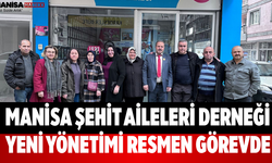 Manisa Şehit Aileleri Derneği Yeni Yönetimi Resmen Görevde