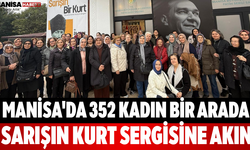 Manisa'da 352 Kadın Bir Arada Sarışın Kurt Sergisine Akın