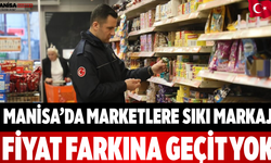 Manisa’da Marketlere Sıkı Markaj Fiyat Farkına Geçit Yok