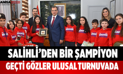 Salihli’den Bir Şampiyon Geçti Gözler Ulusal Turnuvada