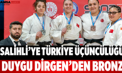 Salihli’ye Türkiye Üçüncülüğü Duygu Dirgen’den Bronz