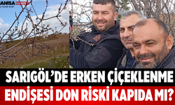 Sarıgöl’de Erken Çiçeklenme Endişesi Don Riski Kapıda Mı?