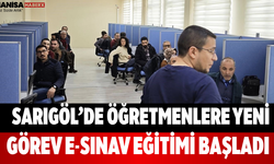 Sarıgöl’de Öğretmenlere Yeni Görev: e-Sınav Eğitimi Başladı