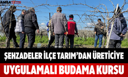 Şehzadeler İlçe Tarım’dan Üreticiye Uygulamalı Budama Kursu